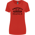 Property of My Awesome Fiance Womens Wider Cut T-Shirt Red