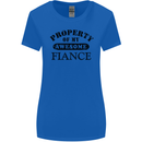 Property of My Awesome Fiance Womens Wider Cut T-Shirt Royal Blue