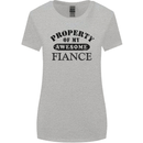 Property of My Awesome Fiance Womens Wider Cut T-Shirt Sports Grey