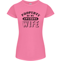 Property of My Awesome Wife Valentine's Day Womens Petite Cut T-Shirt Azalea