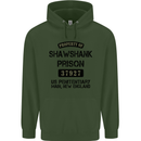 Property of Shawshank Prison Movie 90's Childrens Kids Hoodie Forest Green