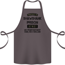 Property of Shawshank Prison Movie 90's Cotton Apron 100% Organic Dark Grey
