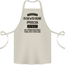 Property of Shawshank Prison Movie 90's Cotton Apron 100% Organic Natural