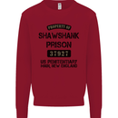 Property of Shawshank Prison Movie 90's Kids Sweatshirt Jumper Red