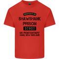 Property of Shawshank Prison Movie 90's Kids T-Shirt Childrens Red
