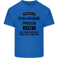 Property of Shawshank Prison Movie 90's Kids T-Shirt Childrens Royal Blue