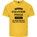 Property of Shawshank Prison Movie 90's Kids T-Shirt Childrens Yellow