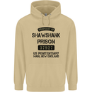 Property of Shawshank Prison Movie 90's Mens 80% Cotton Hoodie Sand