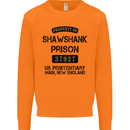 Property of Shawshank Prison Movie 90's Mens Sweatshirt Jumper Orange