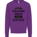 Property of Shawshank Prison Movie 90's Mens Sweatshirt Jumper Purple