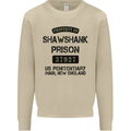 Property of Shawshank Prison Movie 90's Mens Sweatshirt Jumper Sand