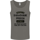 Property of Shawshank Prison Movie 90's Mens Vest Tank Top Charcoal