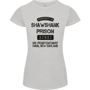 Property of Shawshank Prison Movie 90's Womens Petite Cut T-Shirt Sports Grey