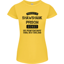 Property of Shawshank Prison Movie 90's Womens Petite Cut T-Shirt Yellow