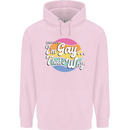 Proud To Be Gay LGBT Pride Awareness Childrens Kids Hoodie Light Pink