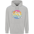 Proud To Be Gay LGBT Pride Awareness Childrens Kids Hoodie Sports Grey