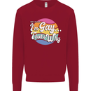Proud To Be Gay LGBT Pride Awareness Kids Sweatshirt Jumper Red
