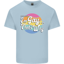 Proud To Be Gay LGBT Pride Awareness Kids T-Shirt Childrens Light Blue