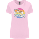 Proud To Be Gay LGBT Pride Awareness Womens Wider Cut T-Shirt Light Pink
