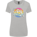 Proud To Be Gay LGBT Pride Awareness Womens Wider Cut T-Shirt Sports Grey