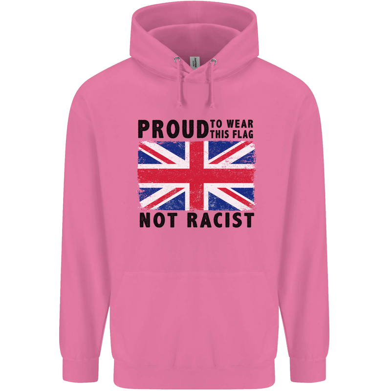 Proud to Wear Flag Not Racist Union Jack Childrens Kids Hoodie Azalea