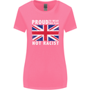 Proud to Wear Flag Not Racist Union Jack Womens Wider Cut T-Shirt Azalea