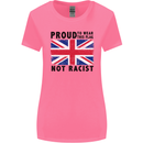 Proud to Wear Flag Not Racist Union Jack Womens Wider Cut T-Shirt Azalea