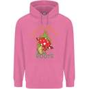 Psychedelic Roots Magic Mushrooms LSD Hippy Mens 80% Cotton Hoodie Azelea