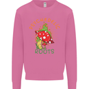 Psychedelic Roots Magic Mushrooms LSD Hippy Mens Sweatshirt Jumper Azalea