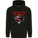 Psychobilly Hot Rod Hotrod Dragster Mens Hoodie Black