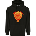 Pug Finger Flip Offensive Funny Dog Childrens Kids Hoodie Black