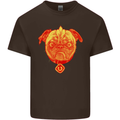 Pug Finger Flip Offensive Funny Dog Kids T-Shirt Childrens Chocolate