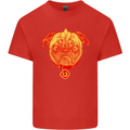 Pug Finger Flip Offensive Funny Dog Kids T-Shirt Childrens Red