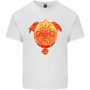 Pug Finger Flip Offensive Funny Dog Kids T-Shirt Childrens White