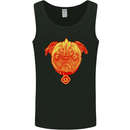 Pug Finger Flip Offensive Funny Dog Mens Vest Tank Top Black