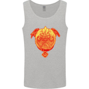 Pug Finger Flip Offensive Funny Dog Mens Vest Tank Top Sports Grey