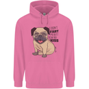 Pug I Didn't Fart My Butt Blew You a Kiss Childrens Kids Hoodie Azalea