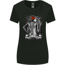 Pull It and Fire Day of the Dead La Catrina Womens Wider Cut T-Shirt Black