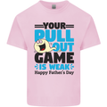 Pull Out Game Funny Offensive Fathers Day Mens Cotton T-Shirt Tee Top Light Pink