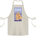 Pull Up Funny Cat Gym Training Cotton Apron 100% Organic Natural