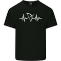 Pulse Archery Archer Funny ECG Kids T-Shirt Childrens Black
