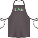 Pulse Camping Camper Camp Festival ECG Cotton Apron 100% Organic Dark Grey