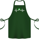 Pulse Camping Camper Camp Festival ECG Cotton Apron 100% Organic Forest Green
