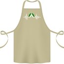 Pulse Camping Camper Camp Festival ECG Cotton Apron 100% Organic Khaki