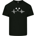 Pulse Darts Funny ECG Kids T-Shirt Childrens Black