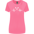 Pulse Darts Funny ECG Womens Wider Cut T-Shirt Azalea