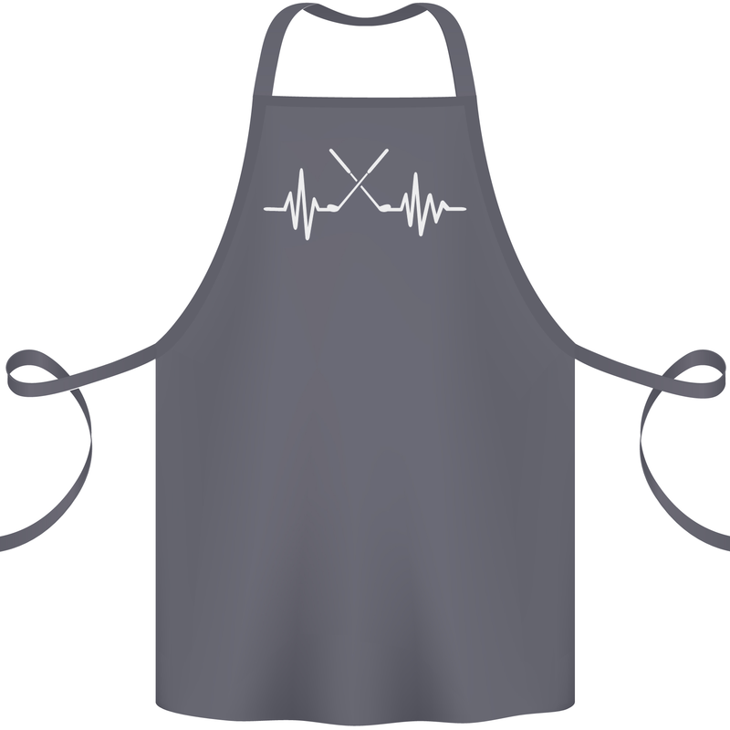 Pulse Golf Funny Golfing Golfer ECG Cotton Apron 100% Organic Steel
