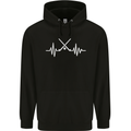 Pulse Hockey Ice Street Player ECG Childrens Kids Hoodie Black