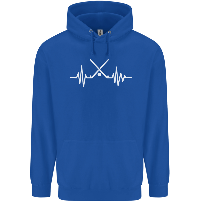 Pulse Hockey Ice Street Player ECG Childrens Kids Hoodie Royal Blue