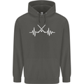 Pulse Hockey Ice Street Player ECG Childrens Kids Hoodie Storm Grey